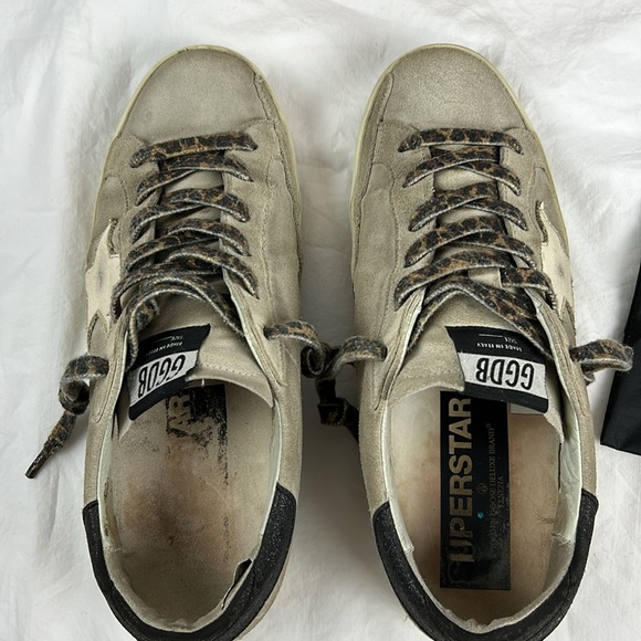 Authentic Golden Goose superstar ice suede leopard lace size 40 (women’s 9.5) - Picture 5 of 9